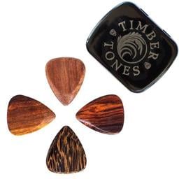 Timber Tones Exotic Wood Pick Selection