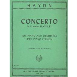 Piano Haydn Concerto in F Major