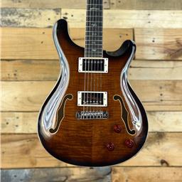 Paul Reed Smith Used SE Hollowbody II Piezo Electric Guitar - Black Gold Burst