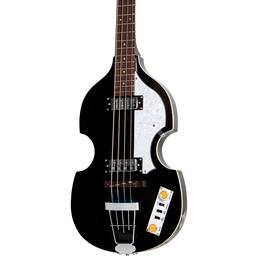 Hofner Ignition PRO Violin Bass, Trans Black, Teacup knobs