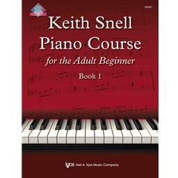 Piano Keith Snell Piano Course for the Adult Beginner Book 1 Online Access included