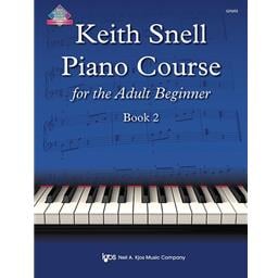 Piano Keith Snell Piano Course for the Adult Beginner Book 2 Online Access Included