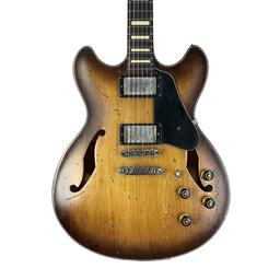 Ibanez ASV10A-TCL Artcore Vintage with Rosewood Fretboard - Tobacco Burst Low Gloss