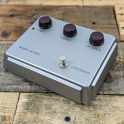 Warm Audio Centavo Limited Edition Silver Overdrive Pedal - w/MOD Switch