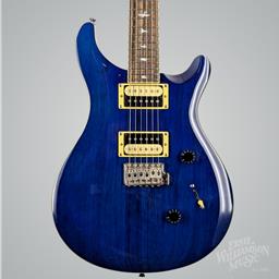 PRS se PRS SE Standard, Transparent Blue, w/ Case - USED