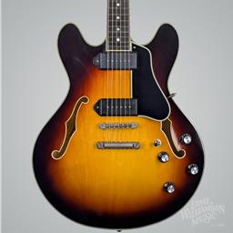 Eastman T60/TV Truetone Vintage Sunburst Electric Guitar with Lollar P90 Pickups and Hardshell Case