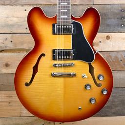 USED EPIPHONE 335 FIGURED IG W/CASE