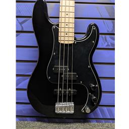 Squier Affinity Series Precision Bass PJ, Maple Fingerboard, Black - USED