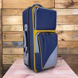 Gard Bags Compact Double Trumpet Fiberglass Shell Navy Blue/Grey