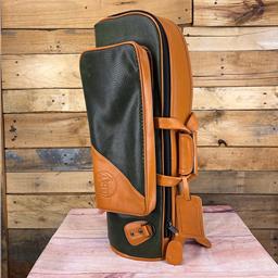 Gard Bags Elite Single Trumpet Gig Bag Lizard Green/Orange