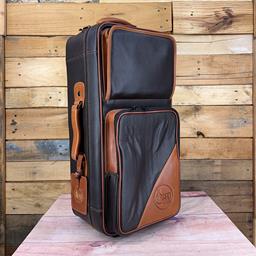 Gard Bags Double Trumpet Fiberglass Shell Coffee Brown