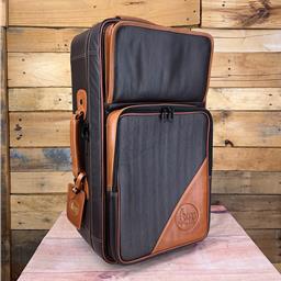 Gard Bags Triple Trumpet Fiberglass Shell Coffee Brown