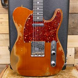 Fender USED Custom Shop 67 Tele Heavy Relic Super Faded Aged TBSB