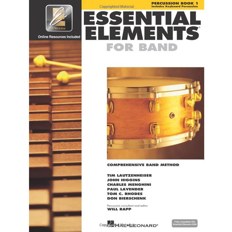 Essential Elements for Band Percussion Keyboard Percussion Book 1