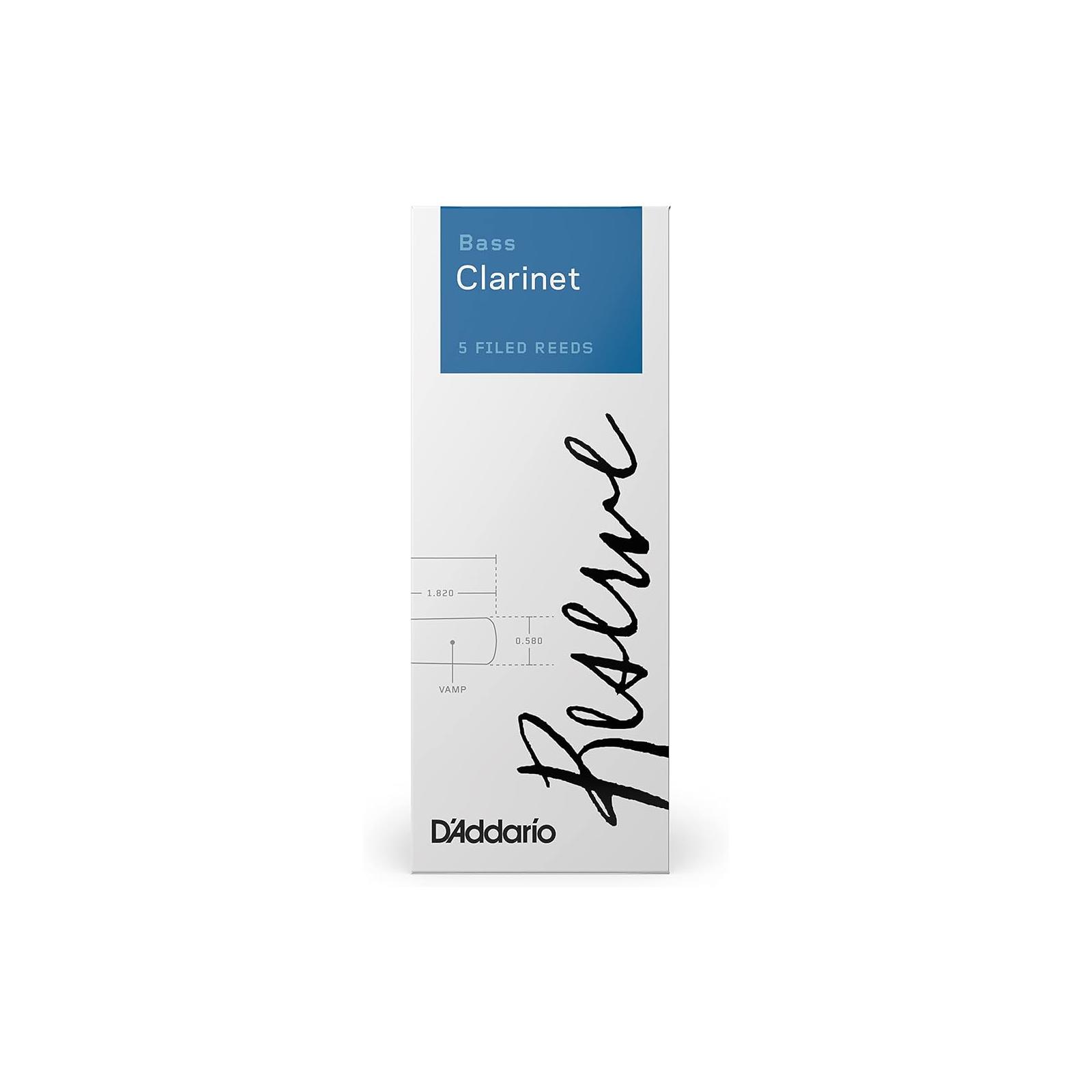 D'Addario Bass Clarinet 3.5+ Pack 5