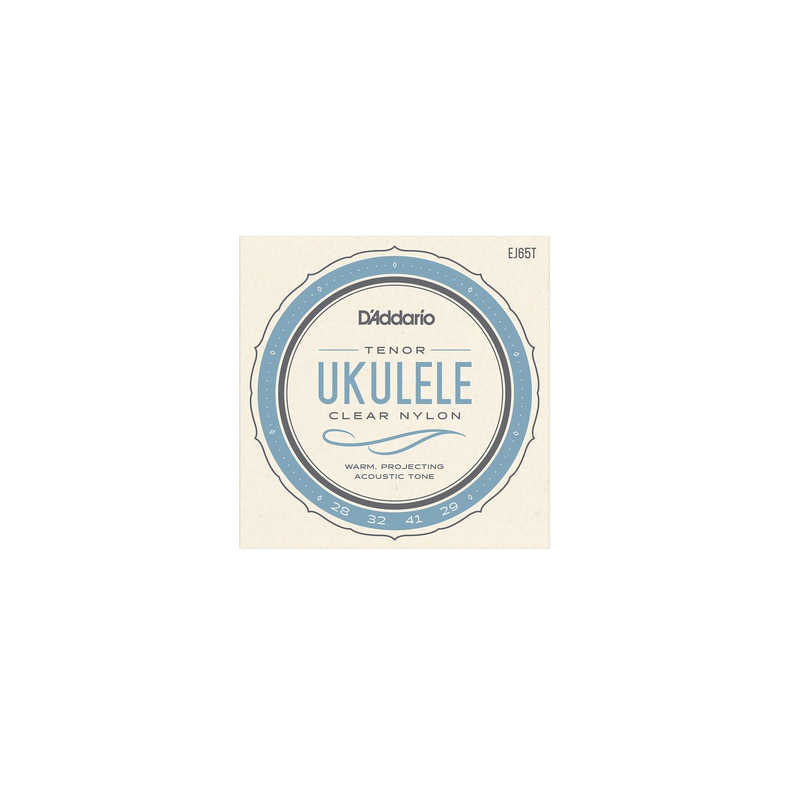 D'Addario EJ65T Pro-Arté Custom Extruded Nylon Ukulele Strings, Tenor