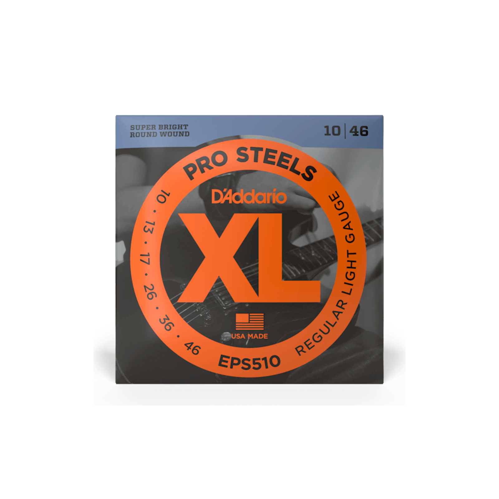 D'Addario 10-46 Regular Light, XL ProSteels Electric Guitar Strings