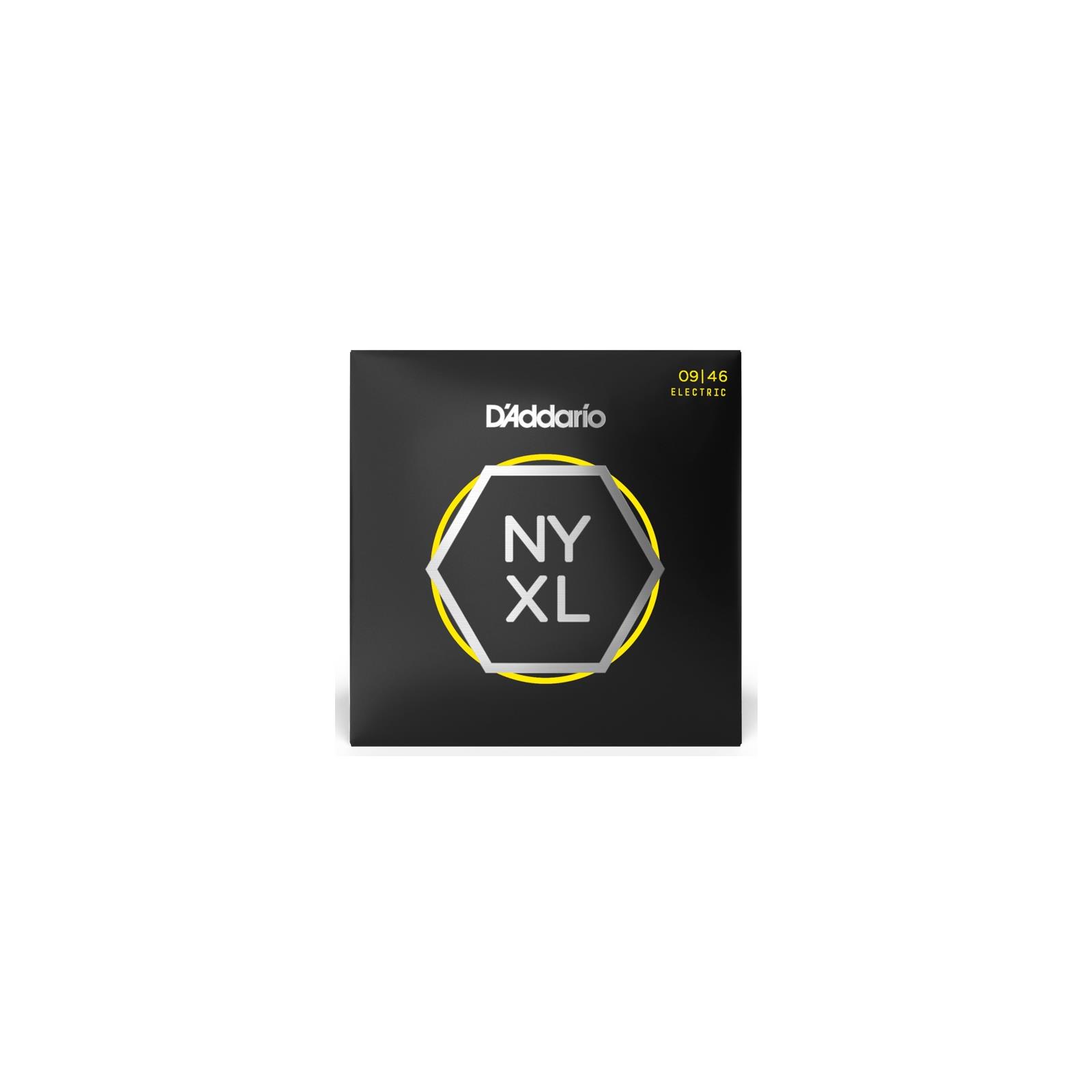 D'Addario 09-46 Super Light Top/Regular Bottom, NYXL Electric Guitar Strings