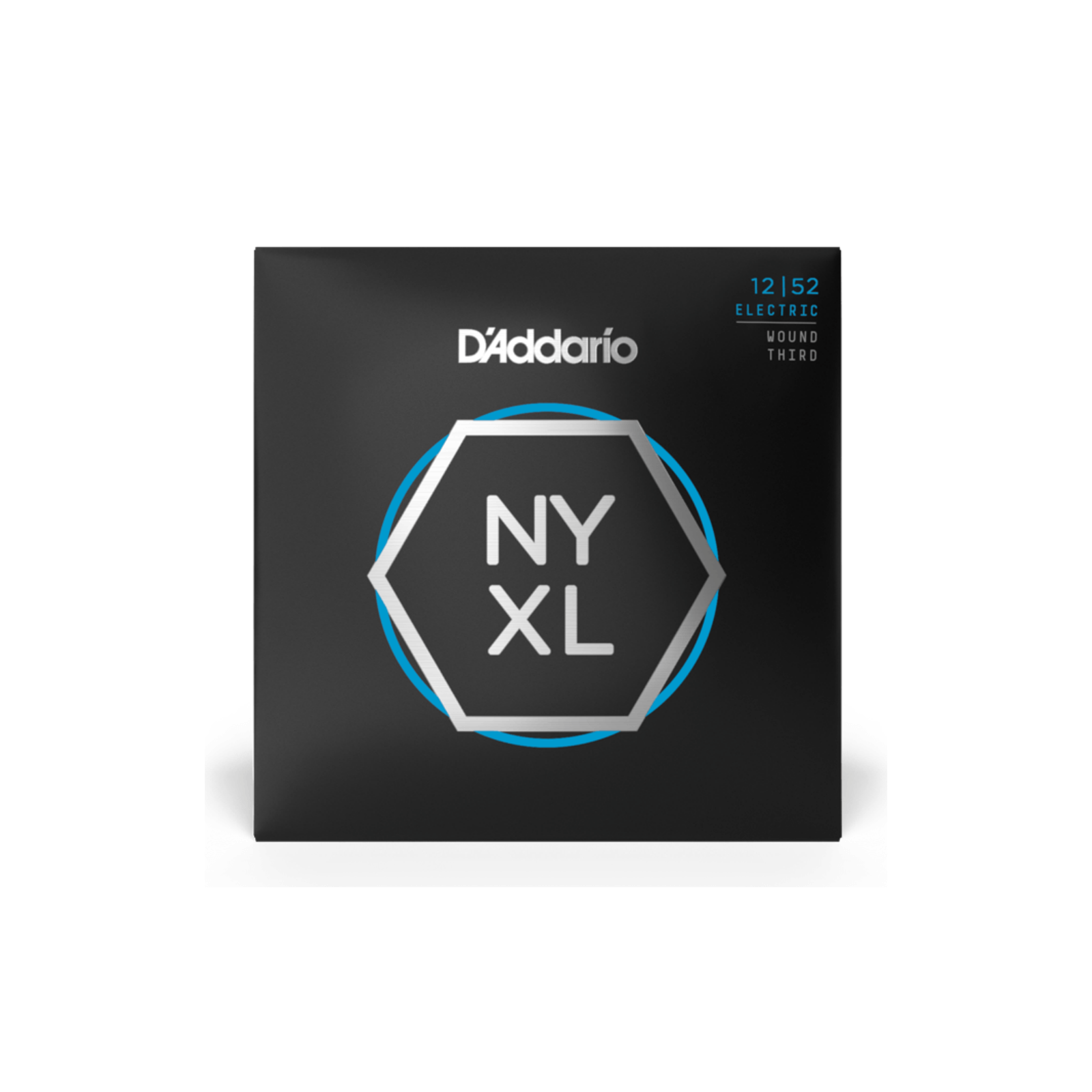 D'Addario 12-52 Light Wound Third, NYXL Electric Guitar Strings