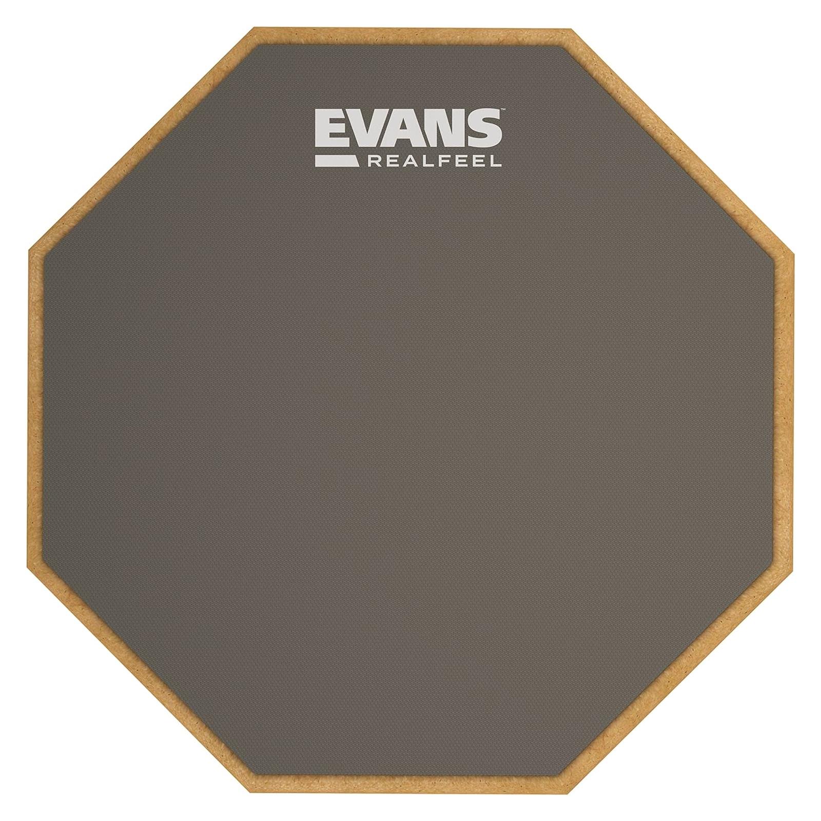 Evans RealFeel™ 2-Sided Drum Practice Pad, 6 Inch