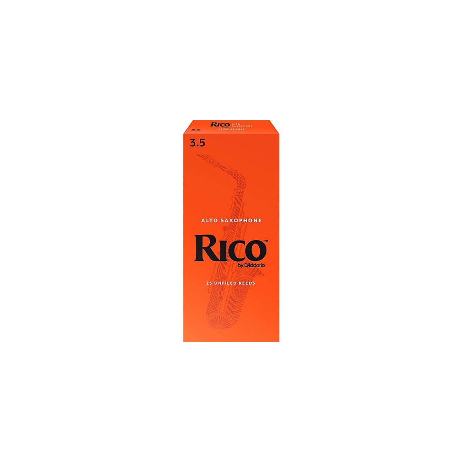 Rico Alto Sax Reeds, Strength 3.5, 25-pack