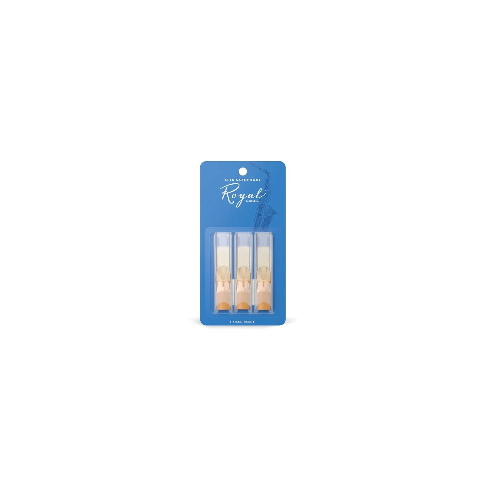 RICO ROYAL Rico Royal Alto Sax Reeds, Strength 2, 3-pack