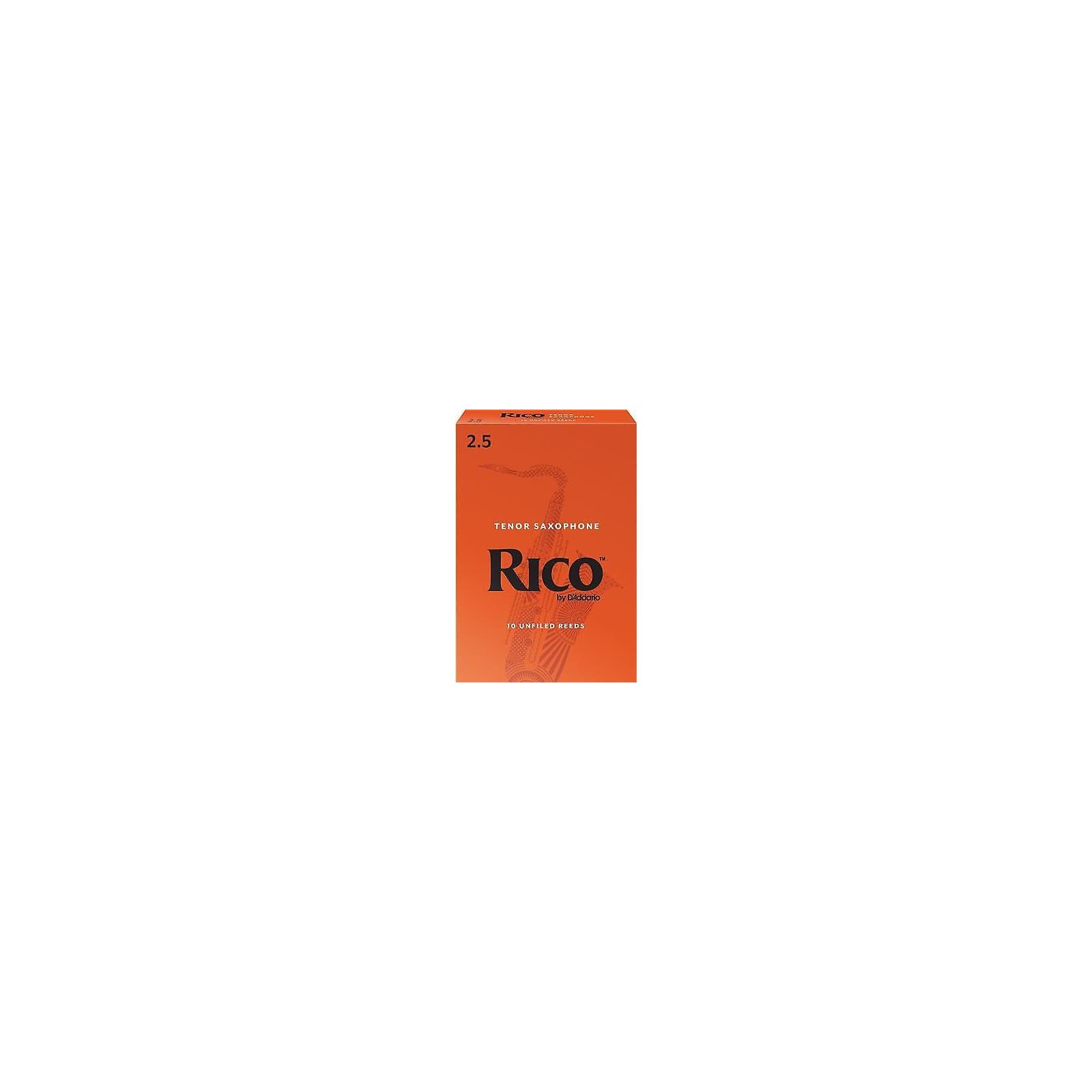 Rico Tenor Sax Reeds, Strength 2.5, 10-pack