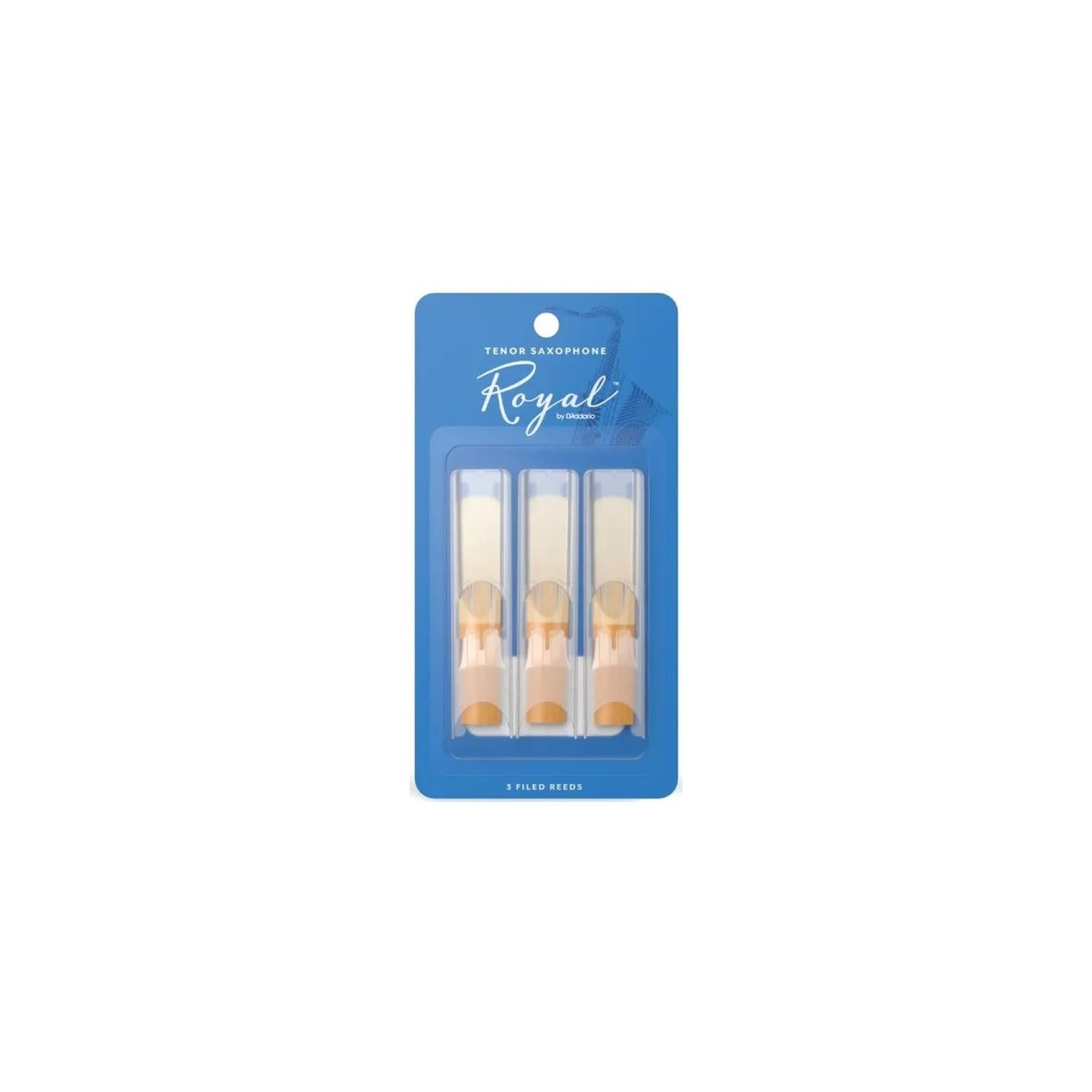 RICO ROYAL Tenor Sax Reeds, Strength 2, 3-pack