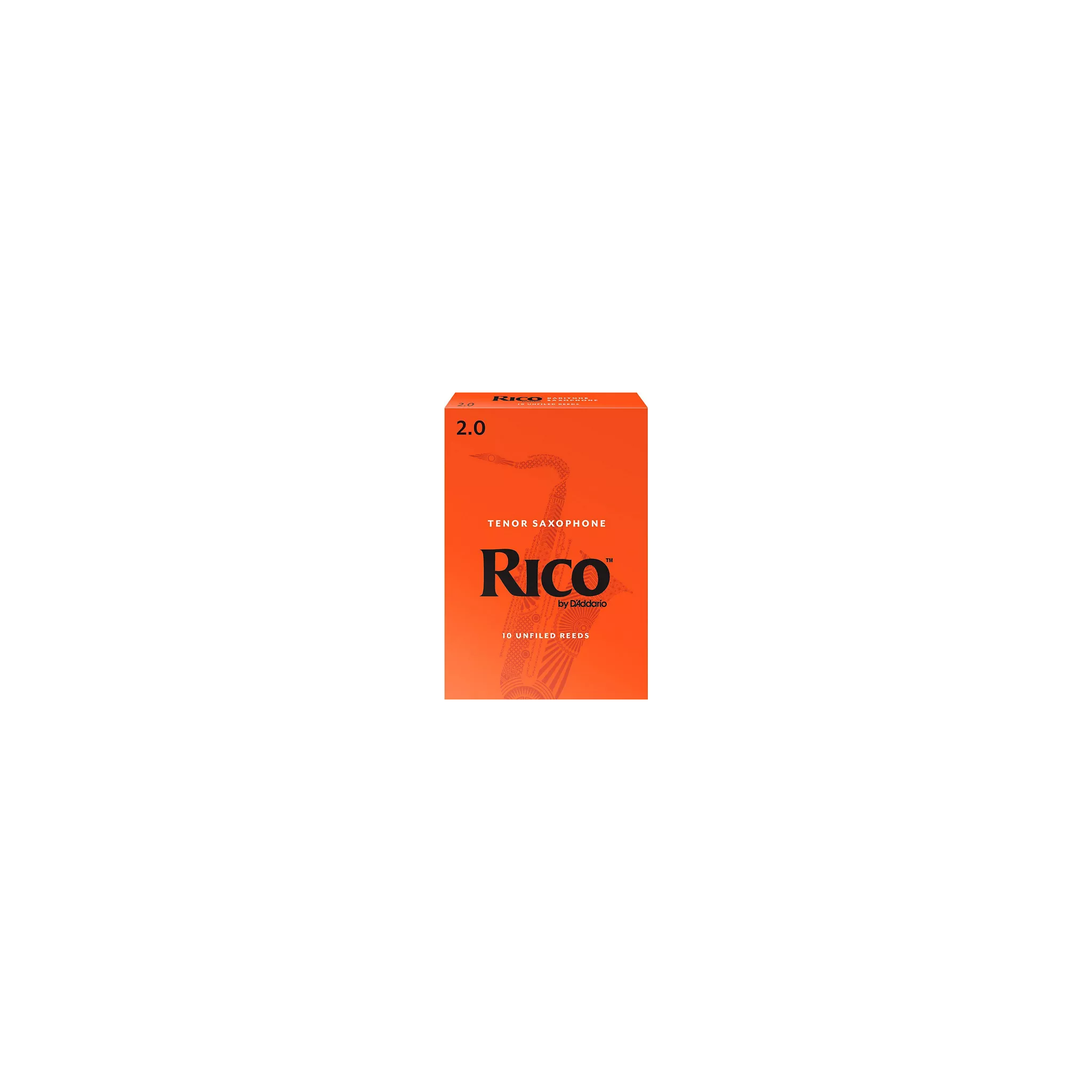 Rico Baritone Sax Reeds, Strength 2, 10-pack