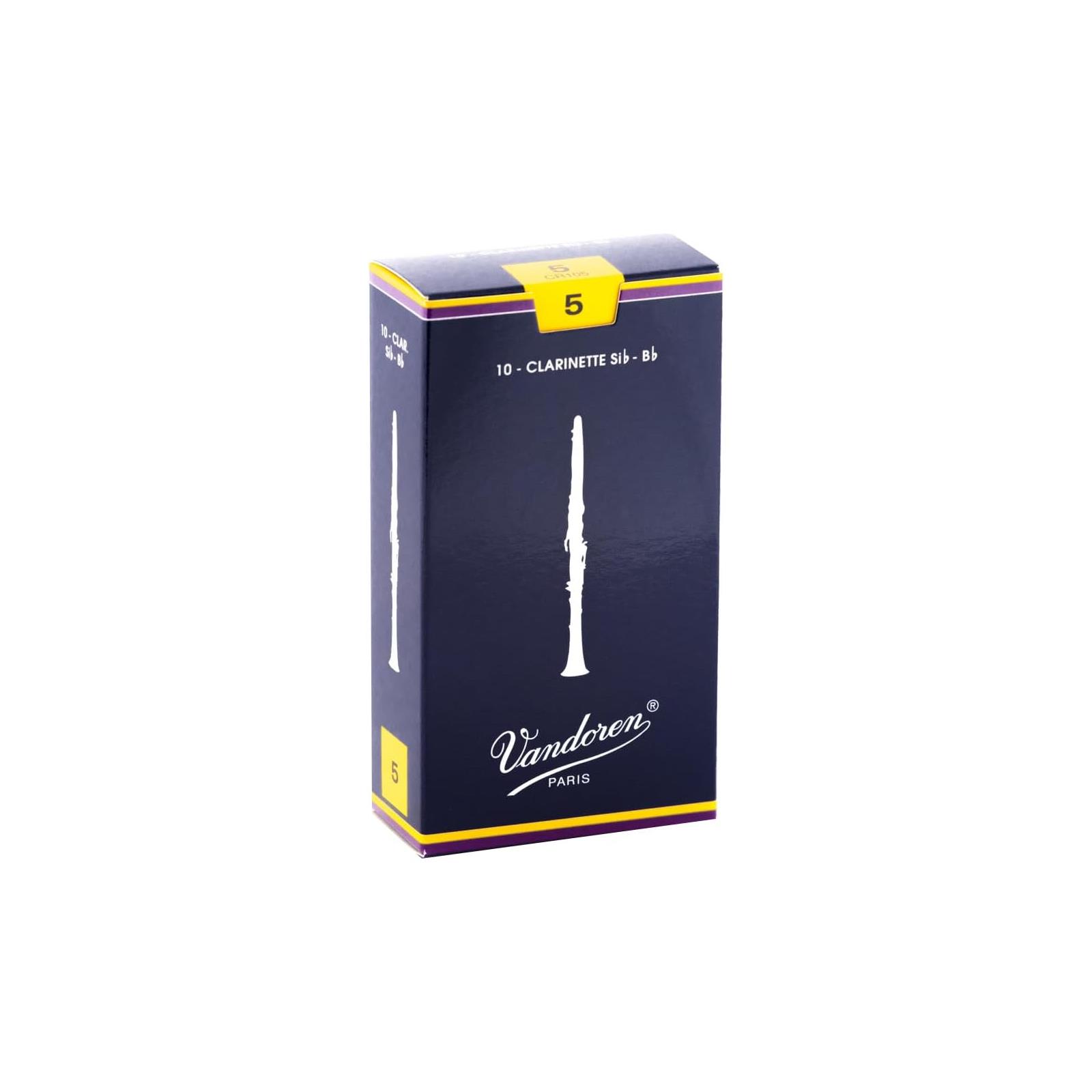 Clarinet 5 Vandoren Traditional Box 10