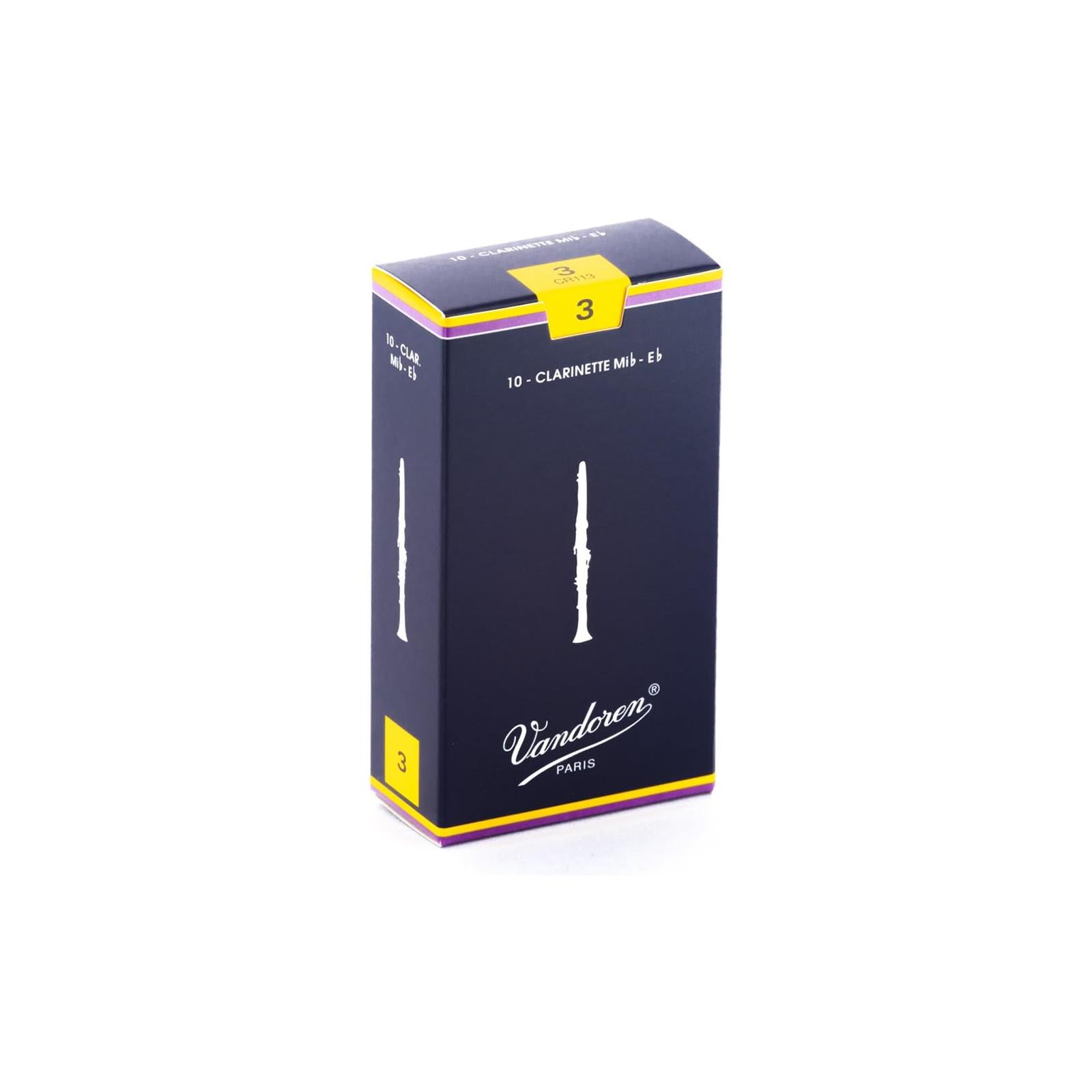 Clarinet Eb 3 Vandoren Traditional  Box 10