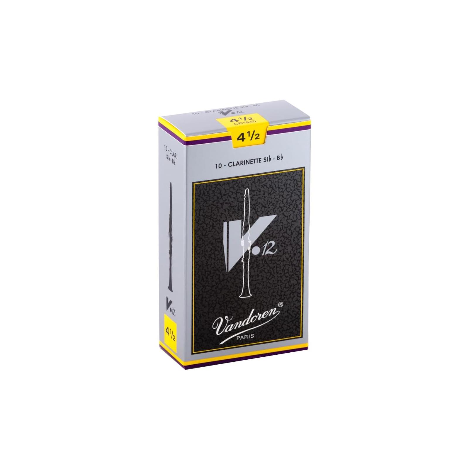 Vandoren Clarinet 4.5 V12 Box 10