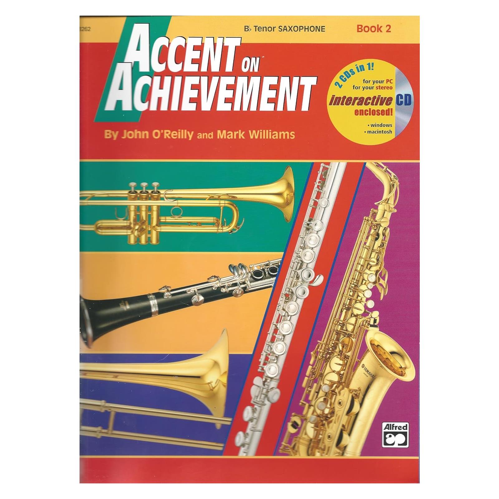 Tenor Saxophone Accent On Achievement Book 2