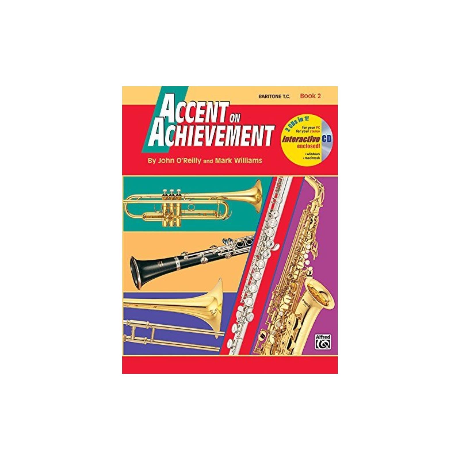 Baritone TC Accent On Achievement Book 2