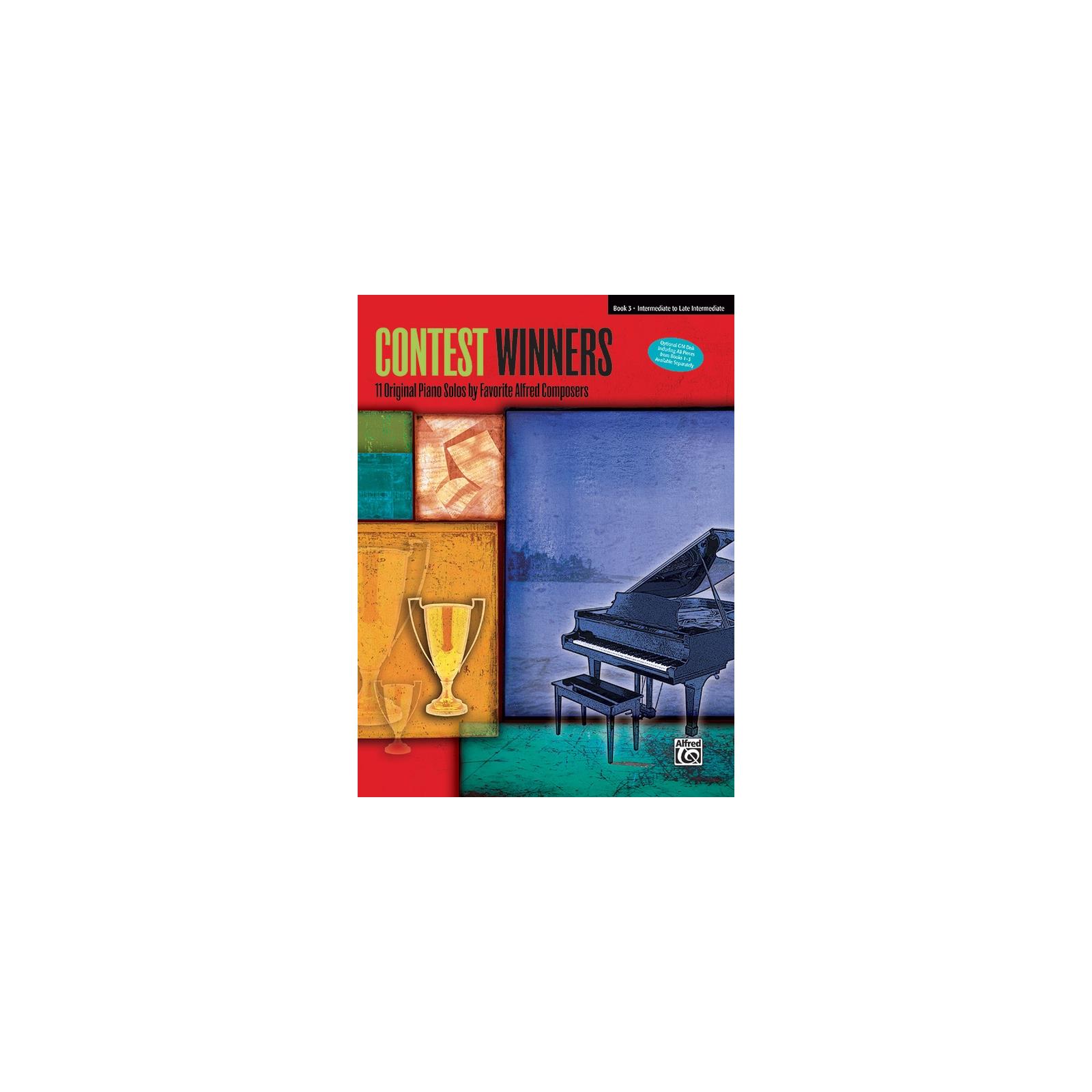 Piano Contest Winners Book 3 Solo Piano [M,MD1]