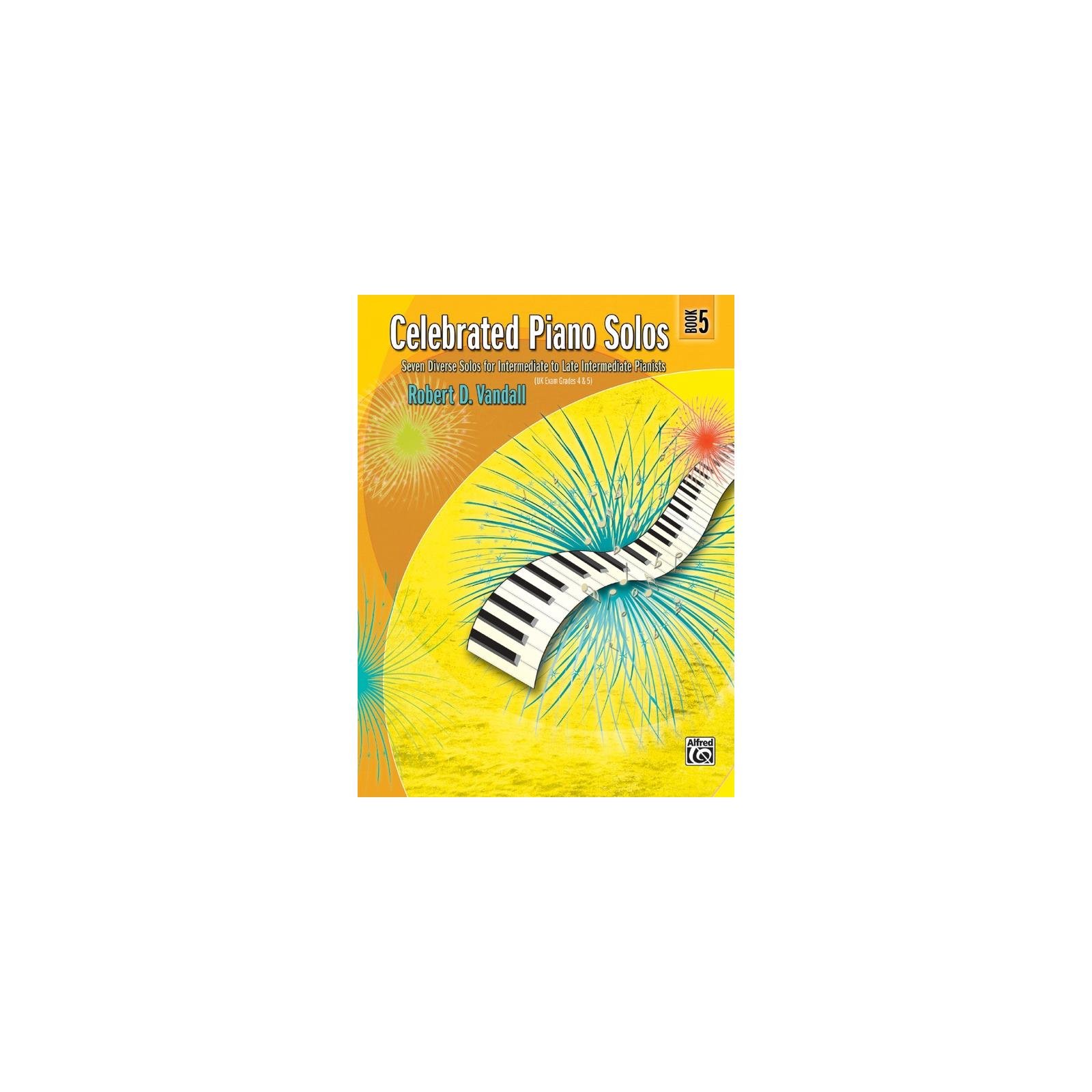 Piano Vandall Celebrated Piano Solos Book 5 Solo Piano