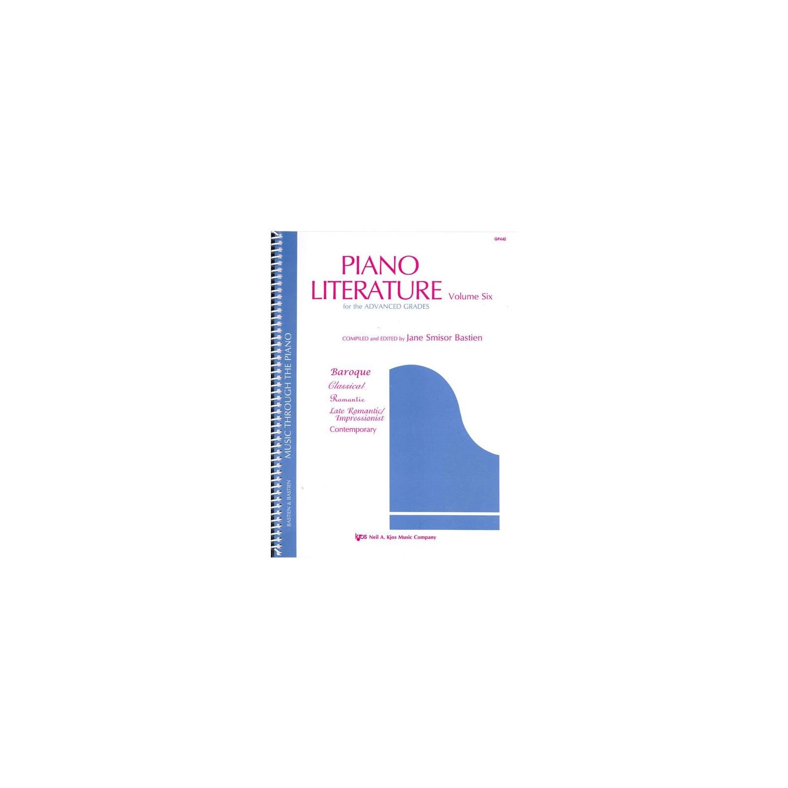 Bastien Piano Literature Volume 6