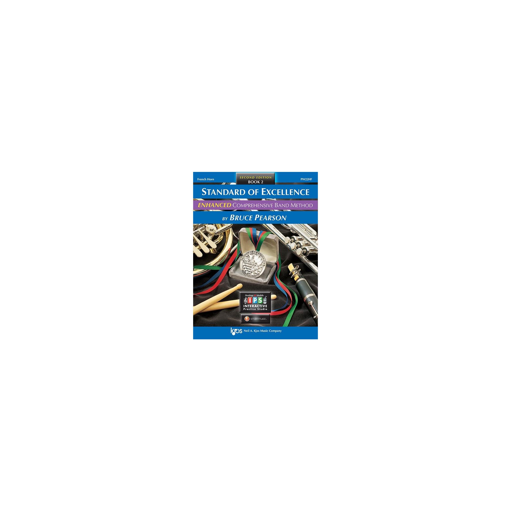 Standard Of Excellence French Horn Book 2 Enhanced