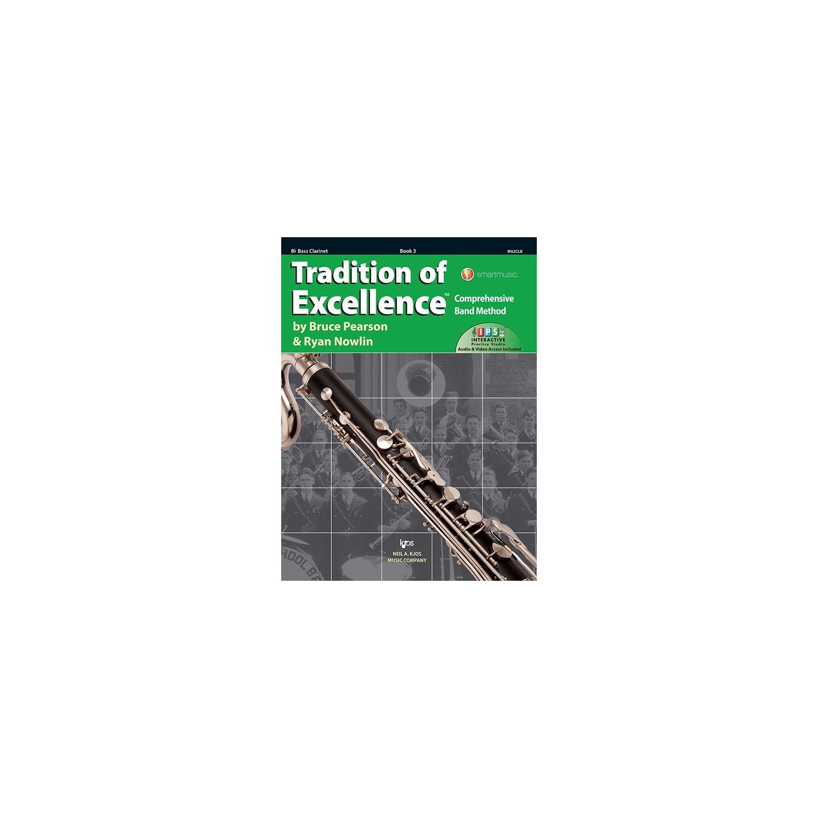 Tradition Of Excellence Bass Clarinet Book 3