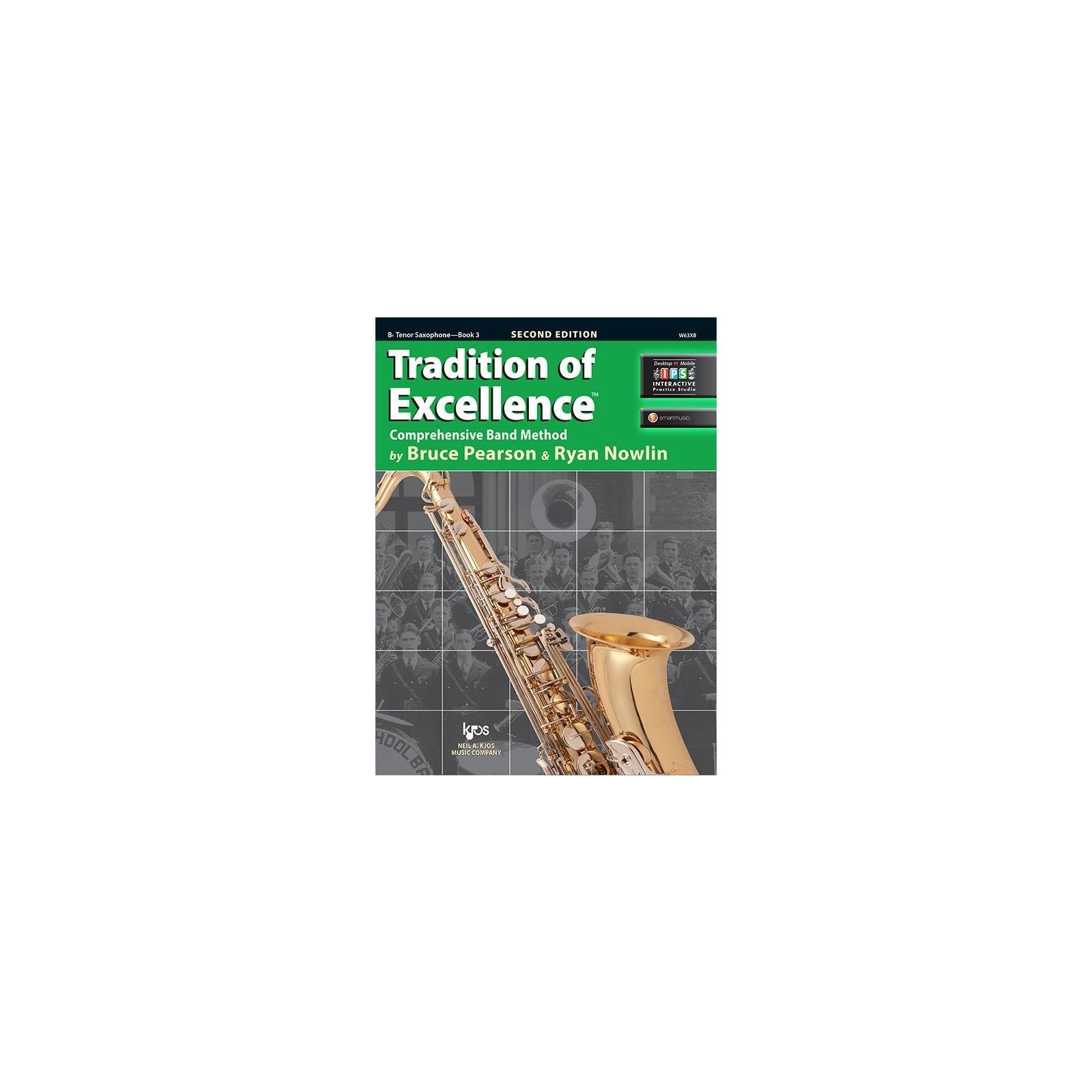 Tradition Of Excellence Tenor Saxophone Book 3