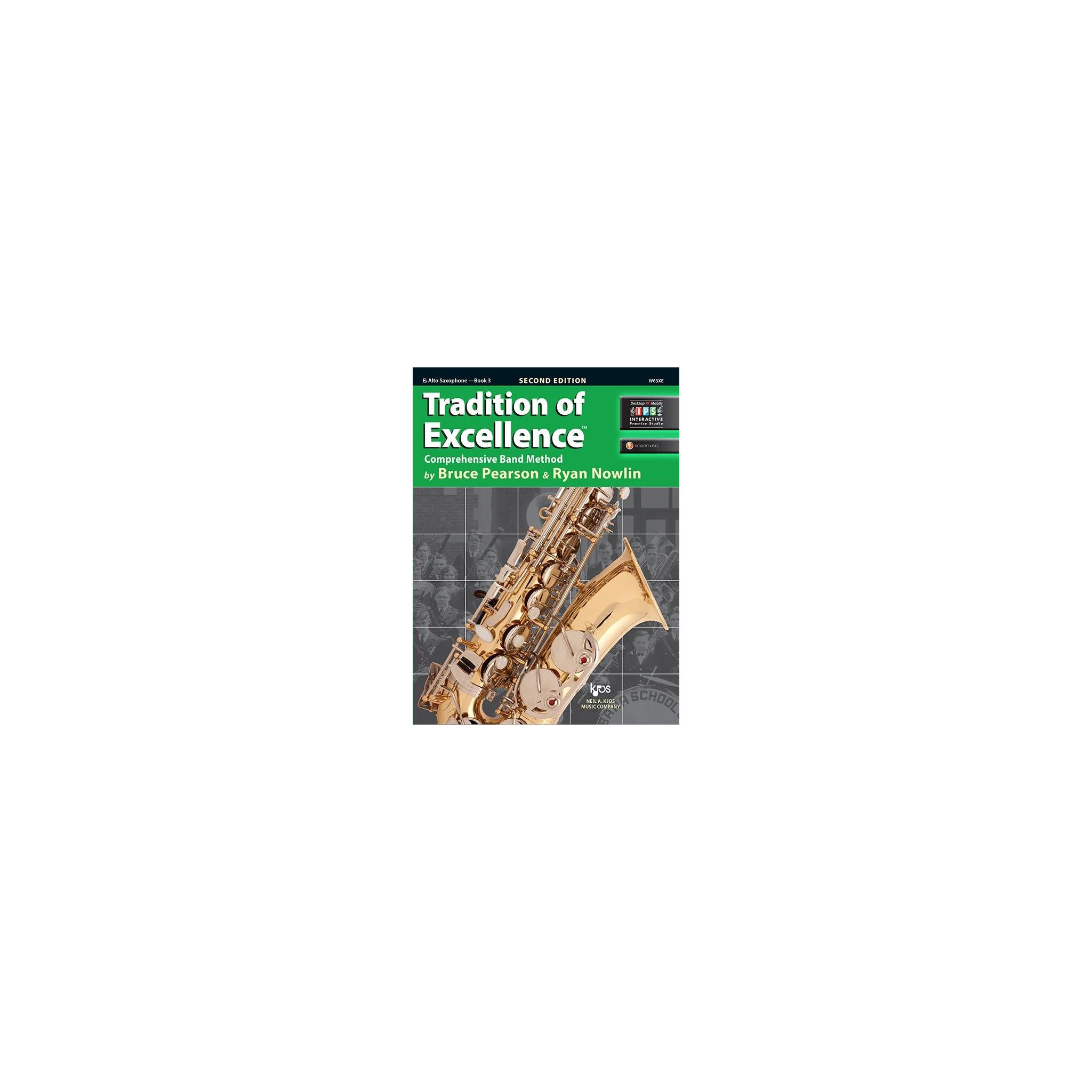 Tradition Of Excellence Alto Saxophone Book 3