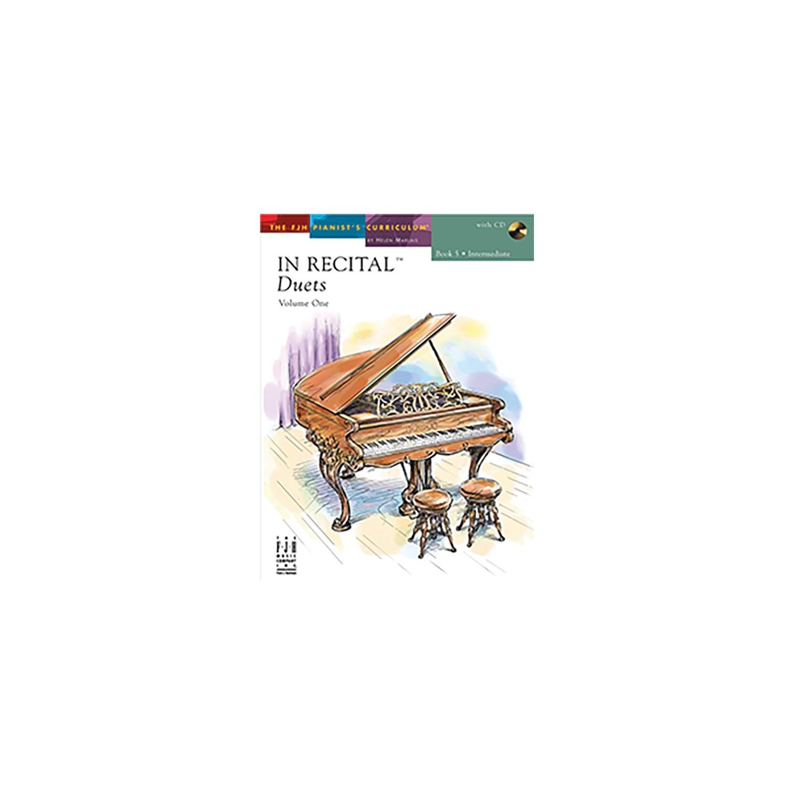 Piano In Recital Duets Volume 1 Book 5 CD Included