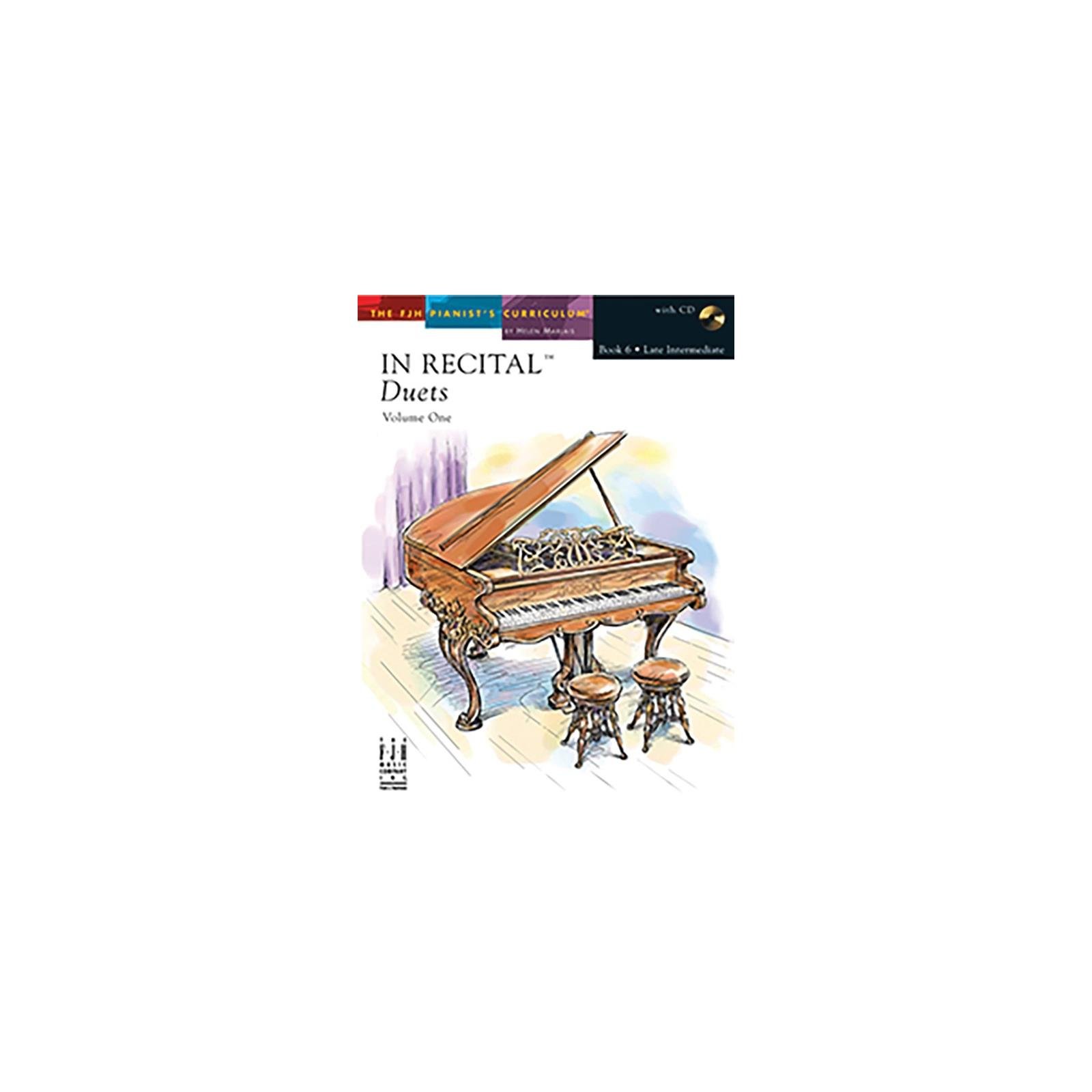 Piano In Recital Duets Volume 1 Book 6 CD Included