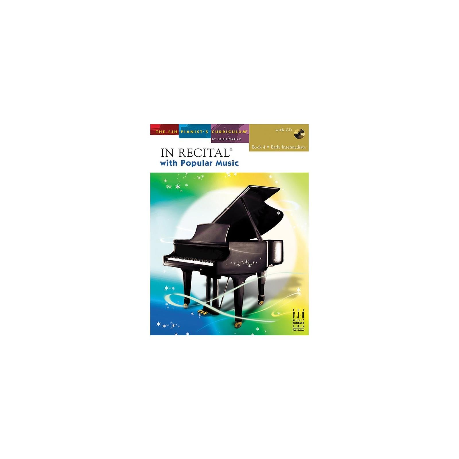 Piano In Recital with Popular Music Book 4 CD Included