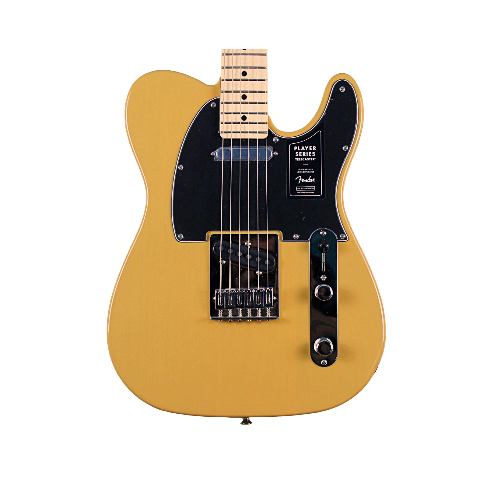 Fender Player Telecaster, Maple Fingerboard, Butterscotch Blonde