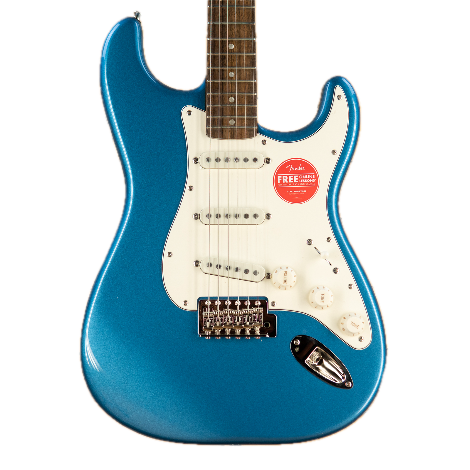 Squier Classic Vibe '60s Stratocaster®, Laurel Fingerboard, Lake Placid Blue