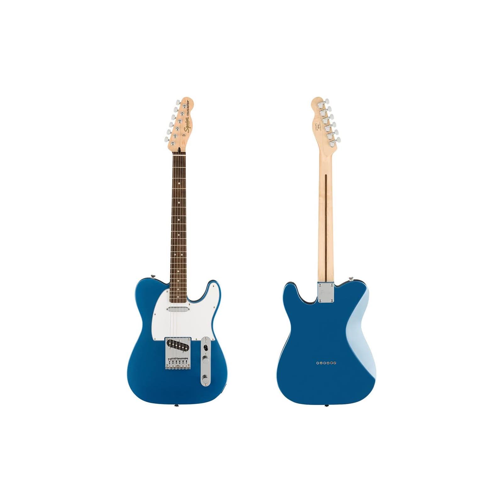 Ernie Williamson Music - Squier Affinity Series Telecaster, Laurel  Fingerboard, White Pickguard, Lake Placid Blue