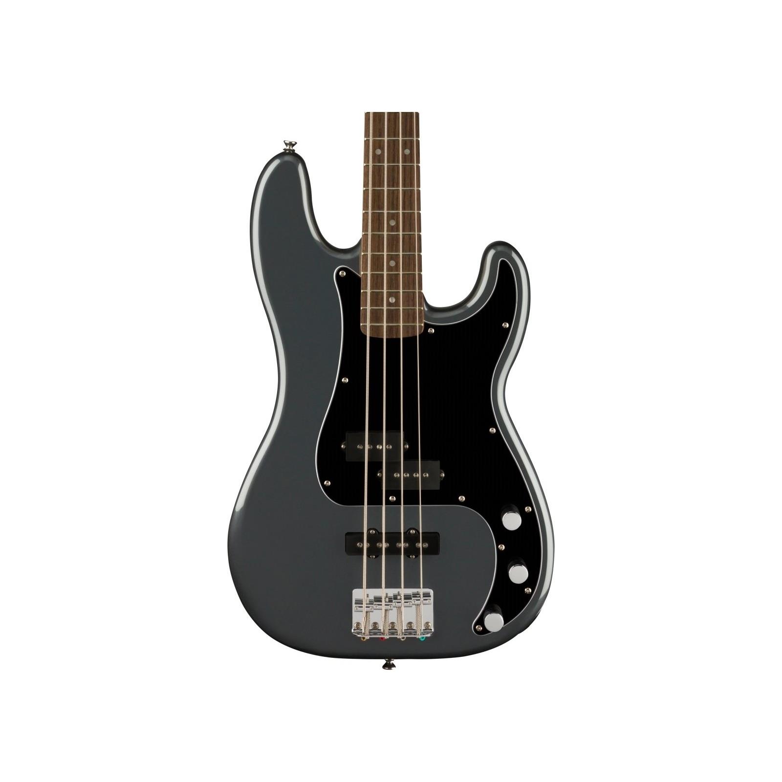 Squier Affinity Series Precision Bass PJ, Laurel Fingerboard, Charcoal Frost Metallic