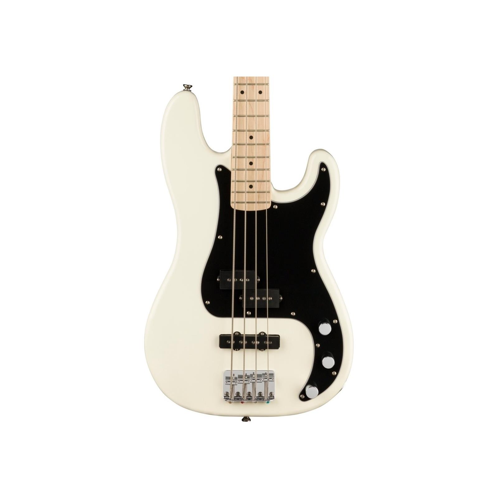 Squier Affinity Precision Bass PJ, Maple Fingerboard, Olympic White