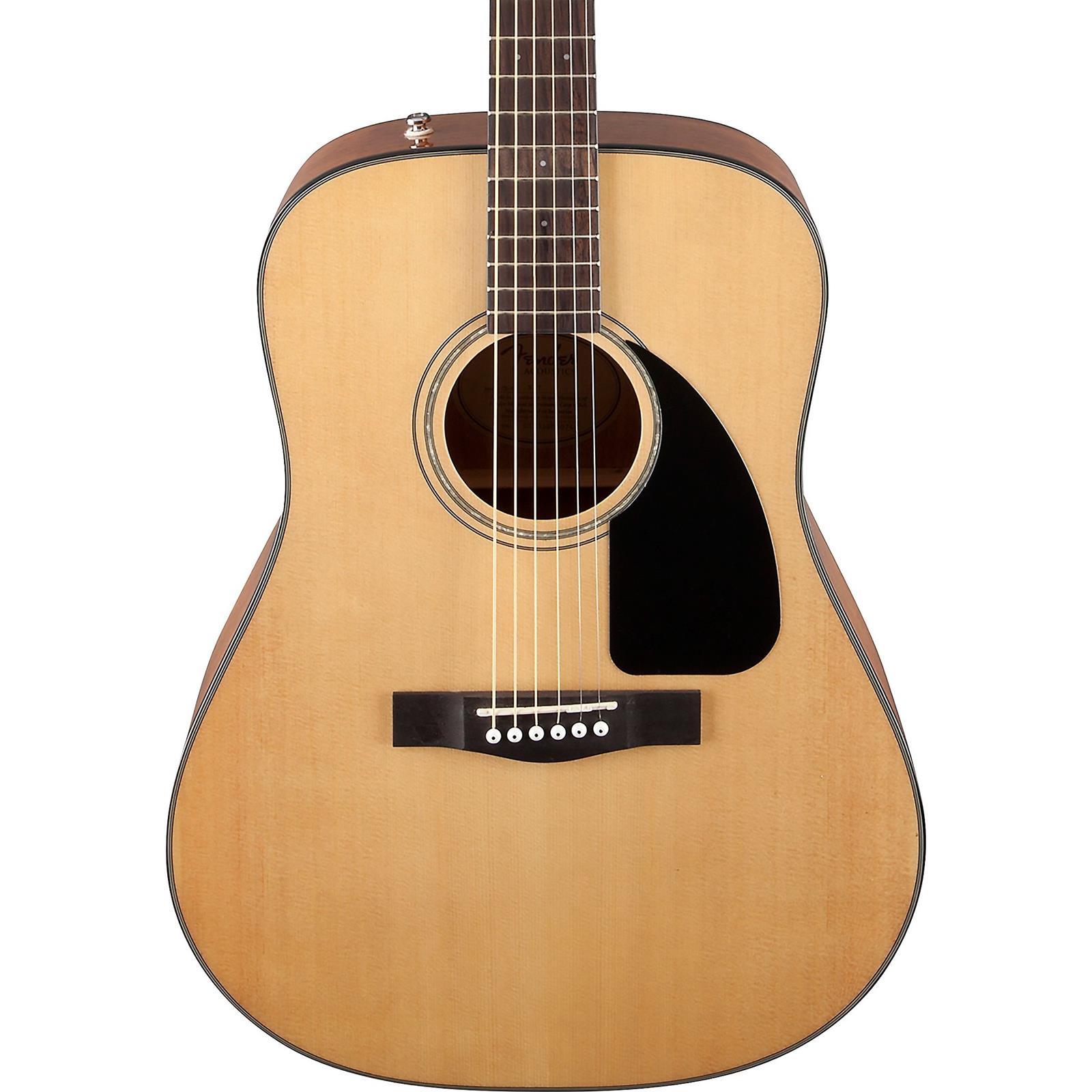 Fender CD-60 Dreadnought V3 Acoustic Guitar Natural with Case